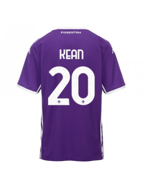 Moški Nogometna dresi replika Fiorentina Moise Kean #20 Domači 2025-26 Kratek rokav Moški Nogometna dresi replika Fiorentina Moise Kean #20 Domači 2025-26 Kratek rokav